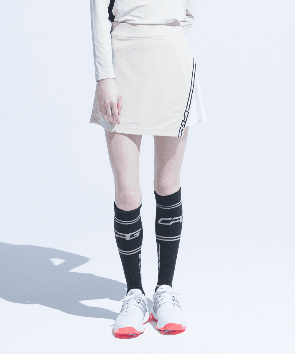 【Sample】アシンメトリープリーツスカート