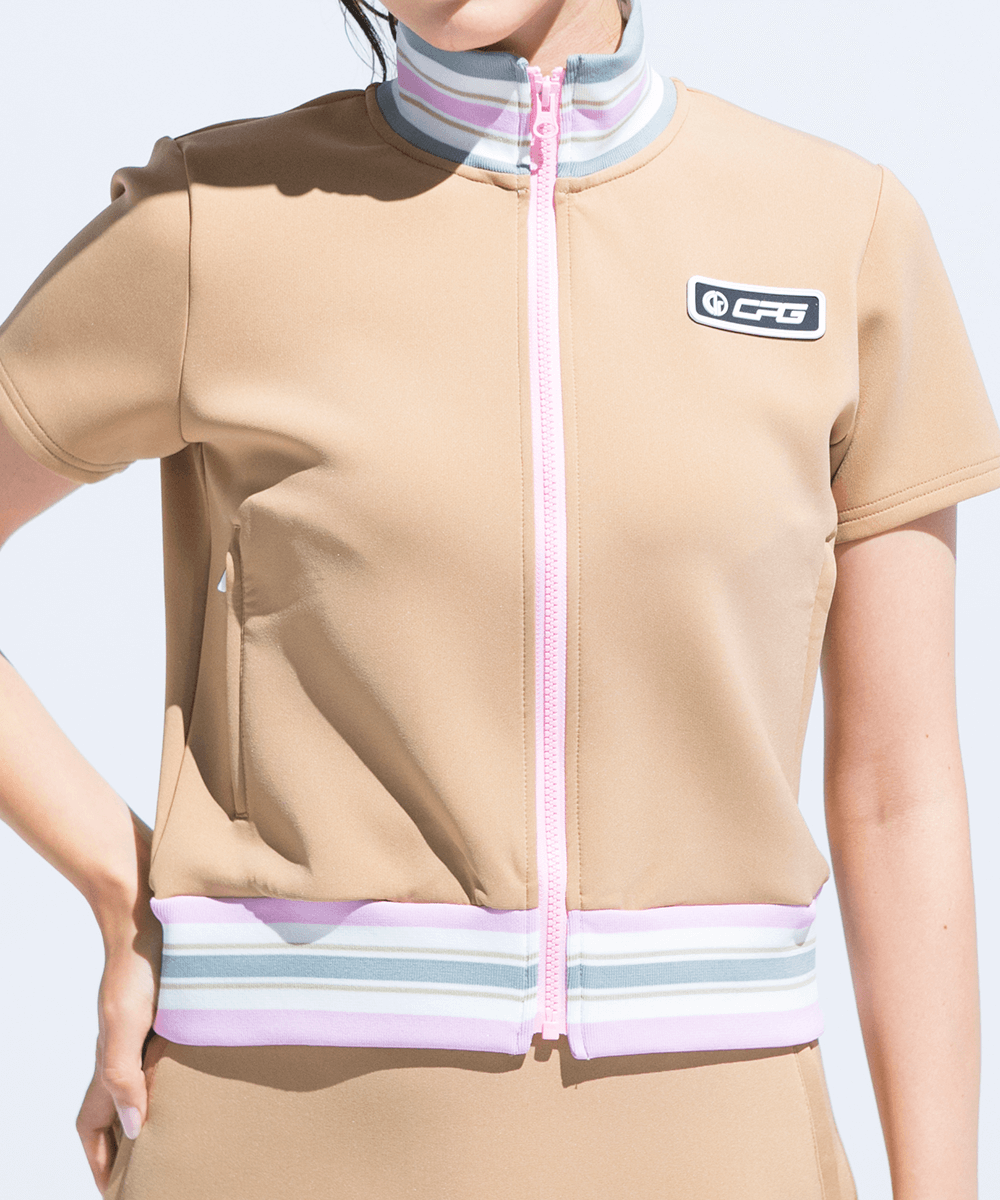 rib zip blouson（リブZIPブルゾン）