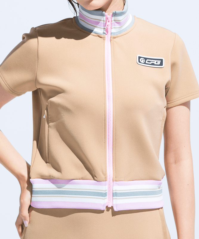 rib zip blouson（リブZIPブルゾン）