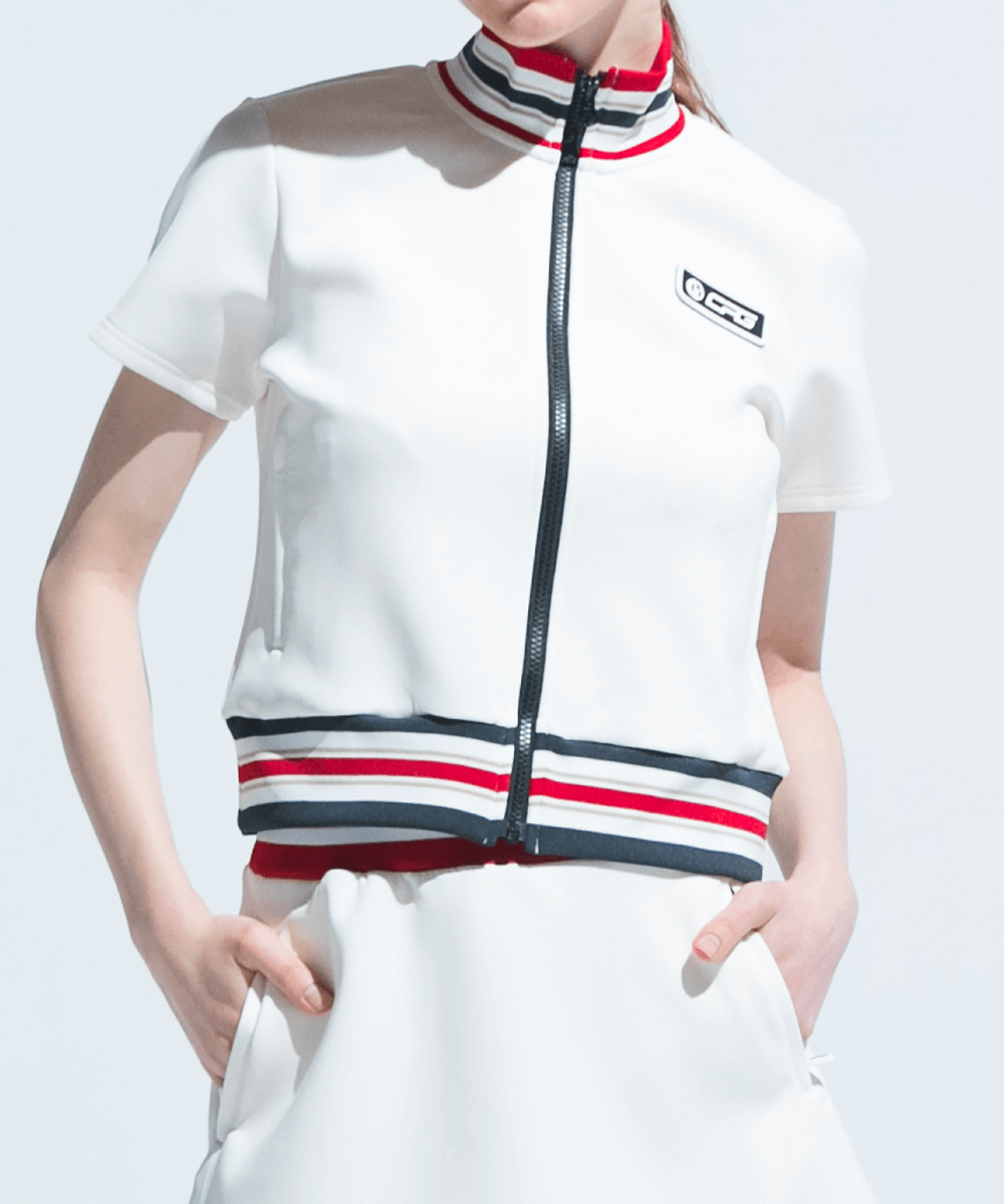 rib zip blouson（リブZIPブルゾン）