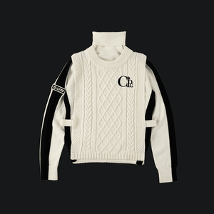 【Sample】3wayオーバーベストシルエットモックネック