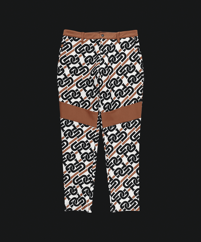 CHAIN LOGO ART TRACK PANTS（チェーンロゴアートトラックパンツ）