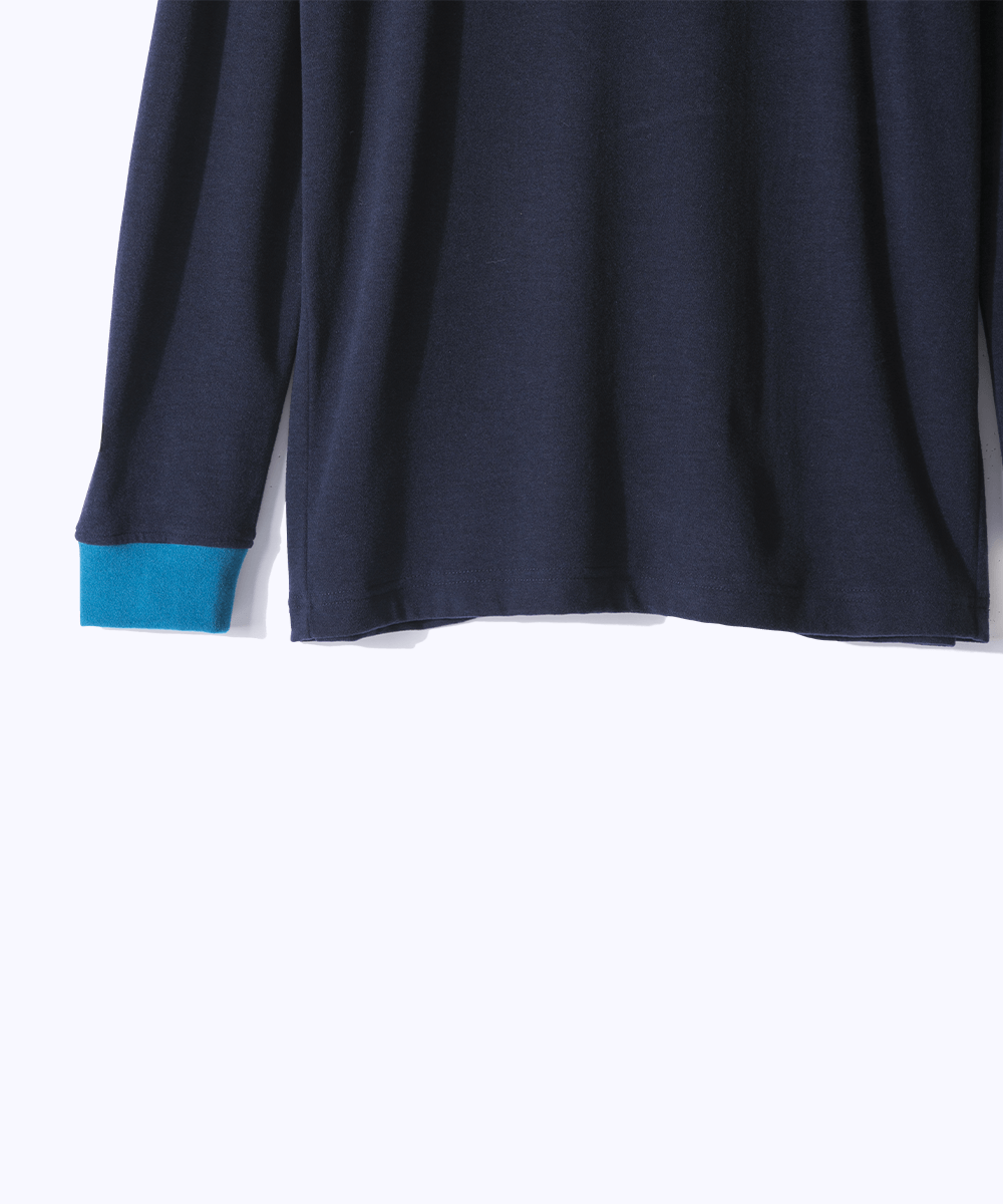 【Sample】ウォームストレッチハイネックシャツ | MEN