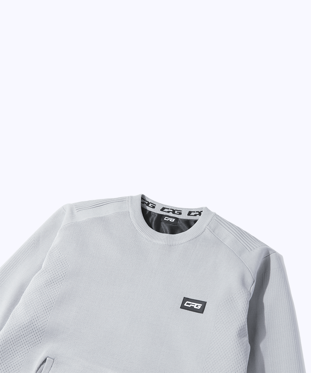 tech mix warm sweater（テックミックスウォームセーター）