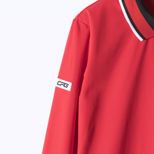 【Sample】ドライタイプリブ衿ロングスリーブシャツ