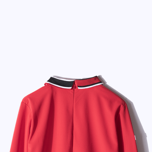 Dry type rib collar long sleeve shirt（ドライタイプリブ衿ロングスリーブシャツ）