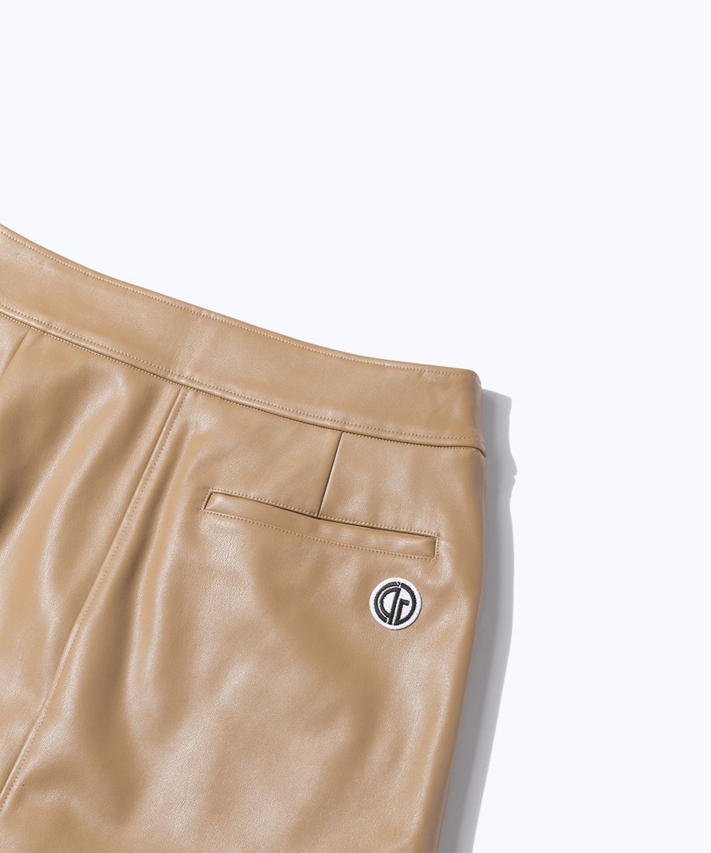 【Sample】フェイクレザースカート