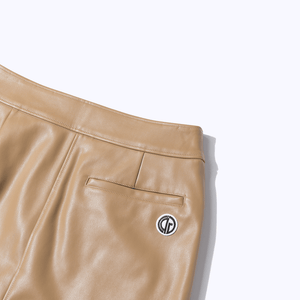 【Sample】フェイクレザースカート