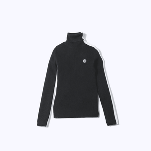 【Sample】バイカラーハイネックニット