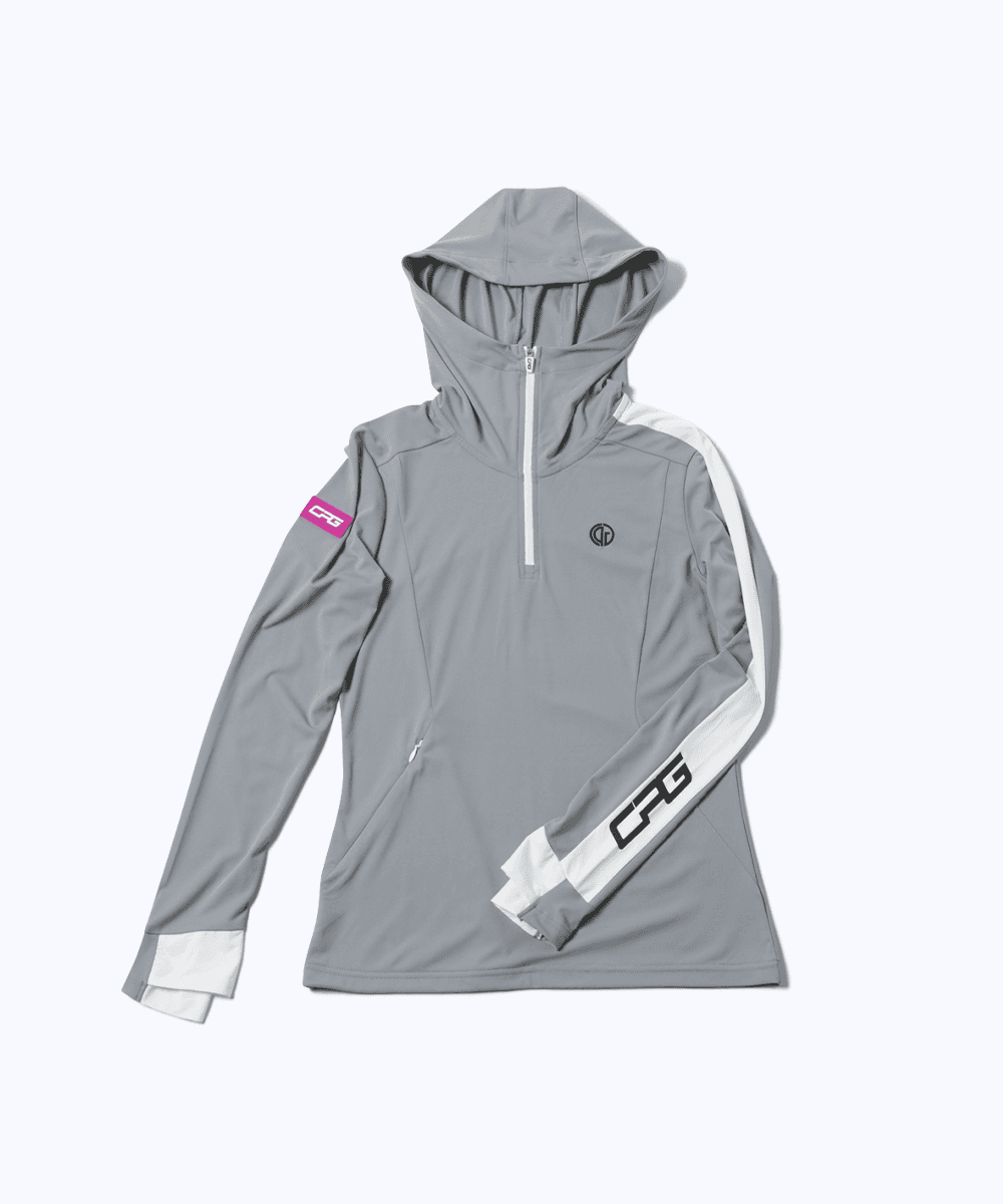 【Sample】Tight silhouette hoodie shirt | WOMEN