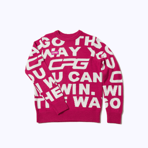 【Sample】Message graphical knit |  WOMEN