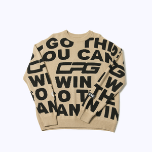 【Sample】Message graphical knit | MEN | MEN