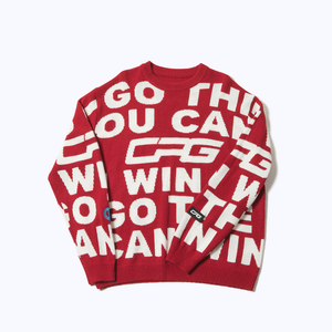 【Sample】Message graphical knit | MEN | MEN