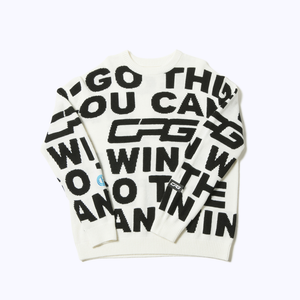 【Sample】Message graphical knit | MEN | MEN