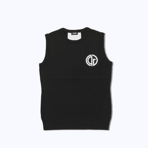 【Sample】Knit vest with emblem｜WOMEN