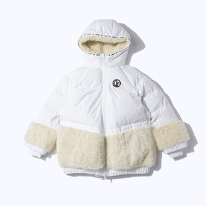 【Sample】ファーリーダウンフーディジャケット