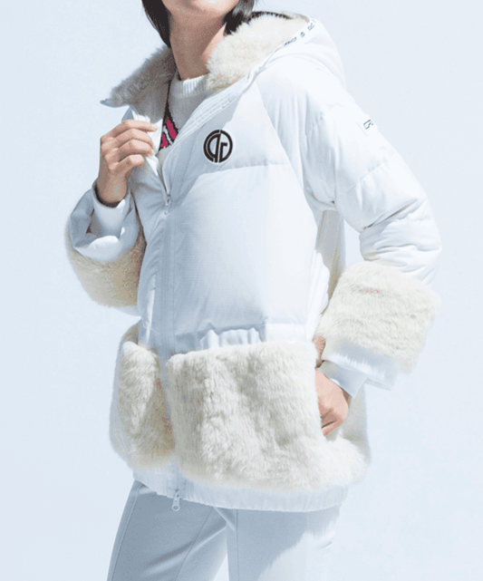 furry down hoody jacket（ファーリーダウンフーディジャケット）
