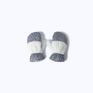 【9월 9일 이후 출하】 geometric logo mittens(지오메트릭 로고・미톤)