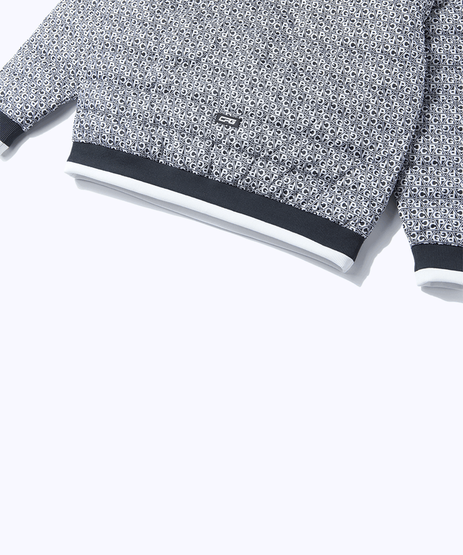 【Sample】ハイブリッドハーフジップフーディ | MEN