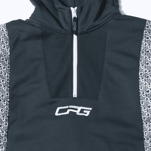 【Sample】ハイブリッドハーフジップフーディ | MEN