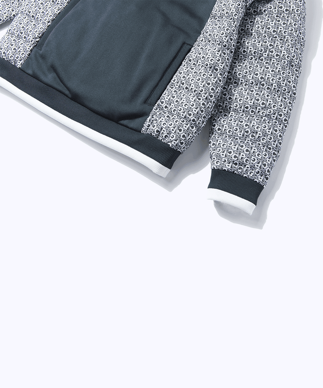 【Sample】ハイブリッドハーフジップフーディ | MEN