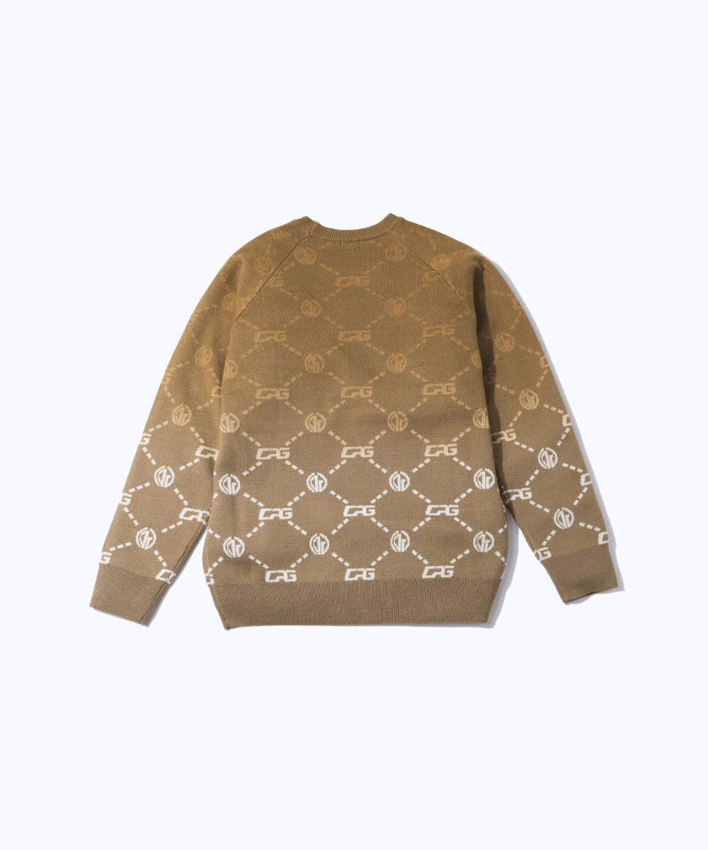 【Sample】グラデションロゴセーター | MEN