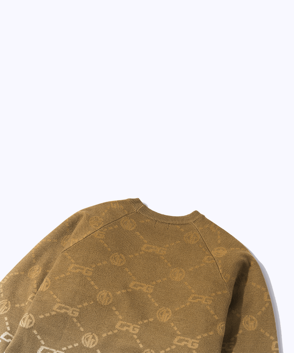 【Sample】グラデションロゴセーター | MEN