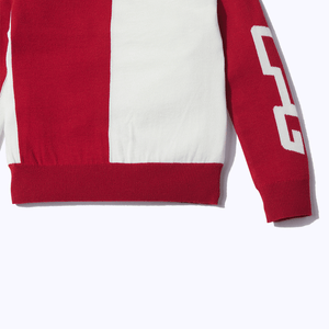 【Sample】Vネックニットプルオーバー