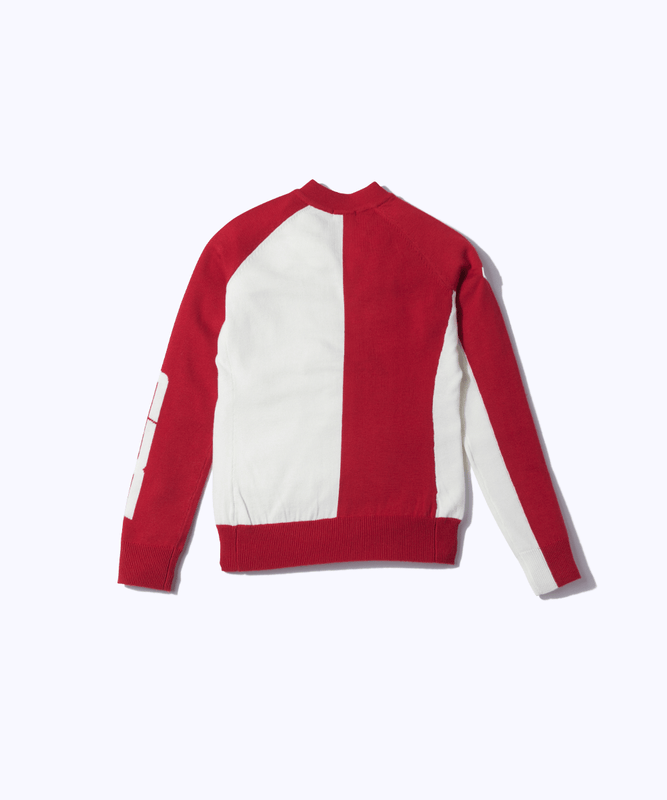 【Sample】Vネックニットプルオーバー