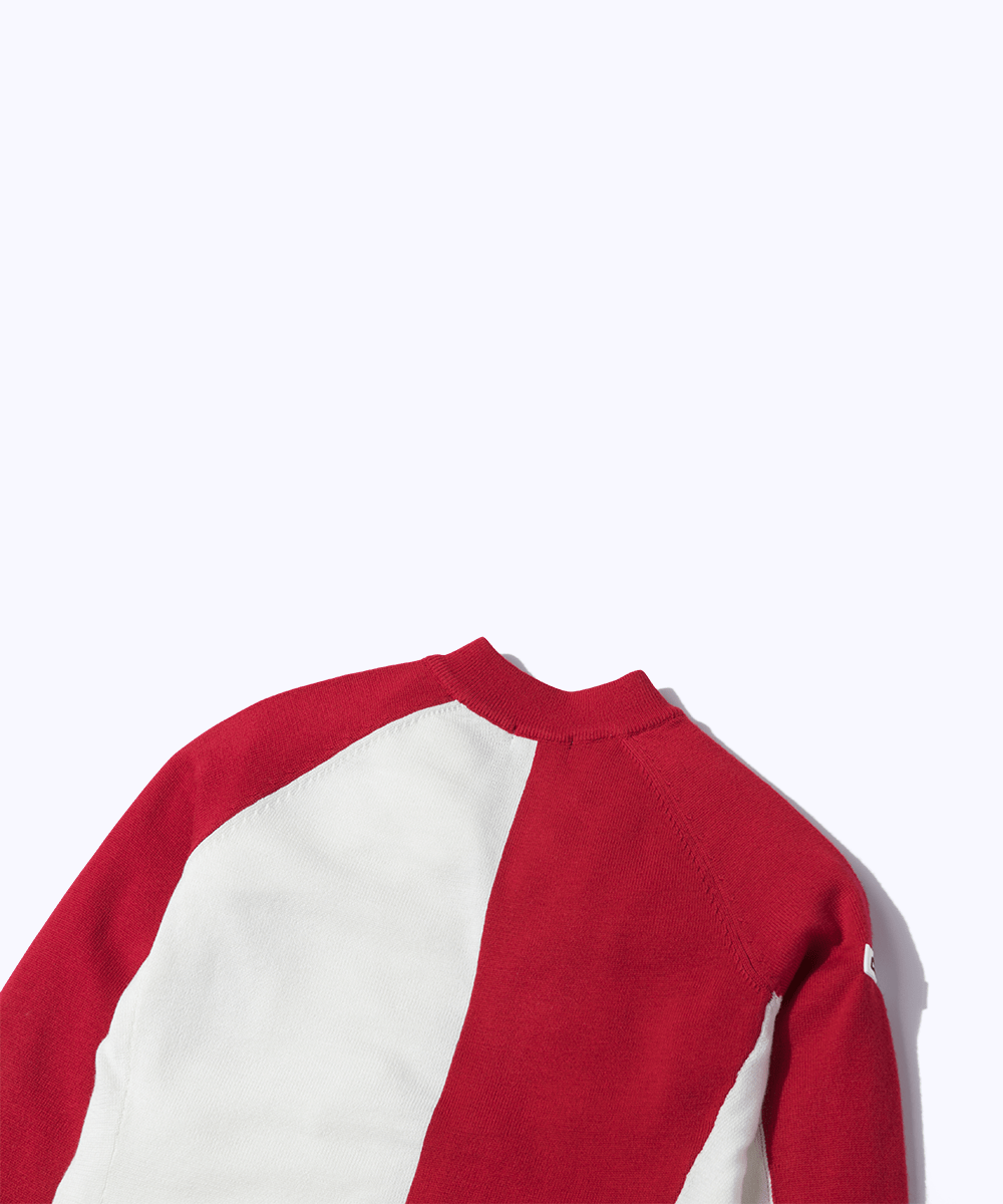 【Sample】Vネックニットプルオーバー