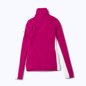 【Sample】バイカラーハイネックニット