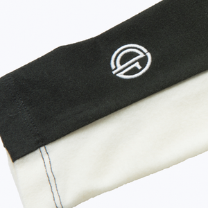 ハイネックバイカラーモックネック