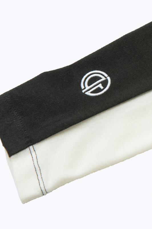 ハイネックバイカラーモックネック