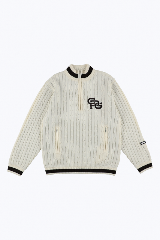 【Sample】ハーフジップニットブルゾン | MEN