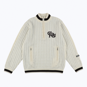 【Sample】ハーフジップニットブルゾン | MEN