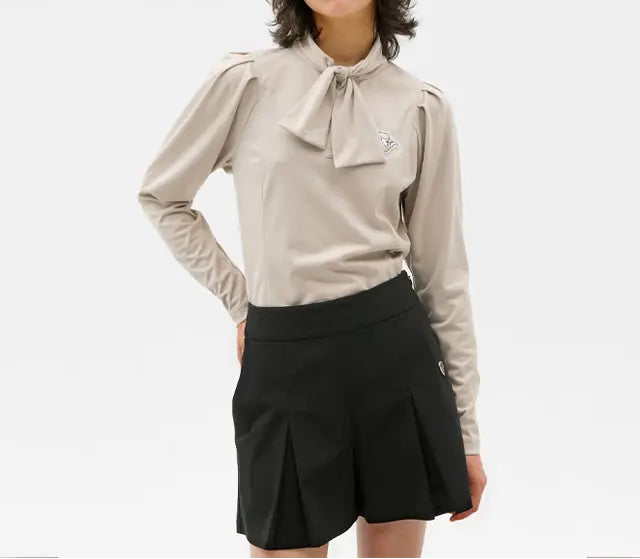 袖タックボウタイシャツ -sample-