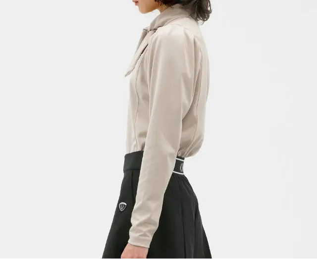 袖タックボウタイシャツ -sample-