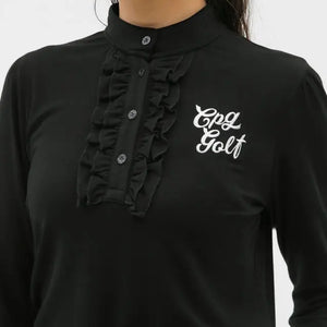 【Sample】前立てフリルシャツLS