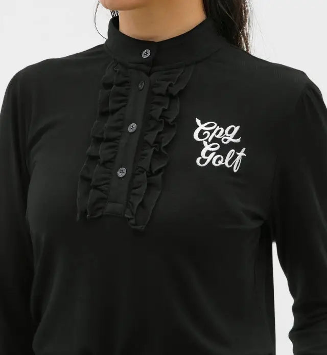 【Sample】前立てフリルシャツLS