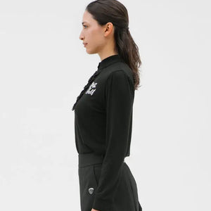 【Sample】前立てフリルシャツLS