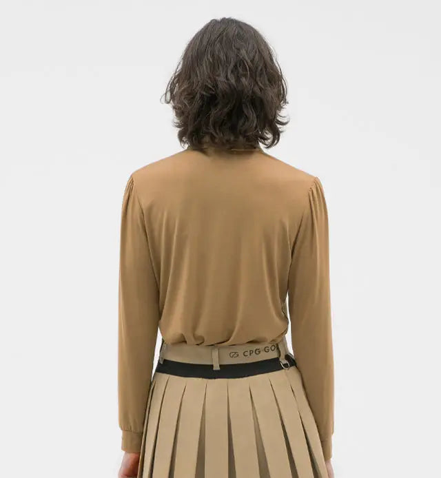 【Sample】前立てフリルシャツLS