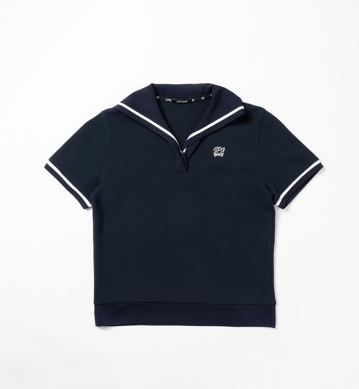 【26SS 新作】Big Collar Short sleeve POLO -sample-
