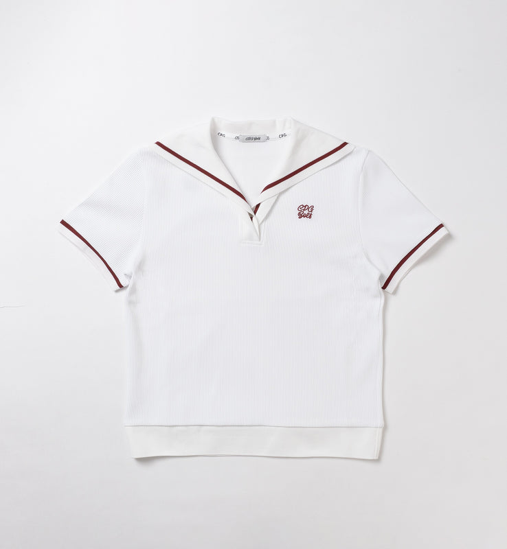 【26SS 新作】Big Collar Short sleeve POLO -sample-
