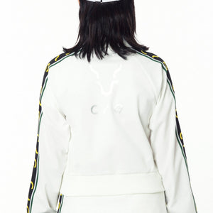 ジオメトリックプリントショートパンツ（BK/WH）