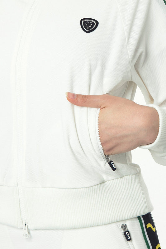 ジオメトリックプリントショートパンツ（BK/WH）