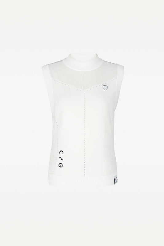 ホールガーメントサマーニットベスト CPGゴルフ ノースリーブ レディース ゴルフウェア