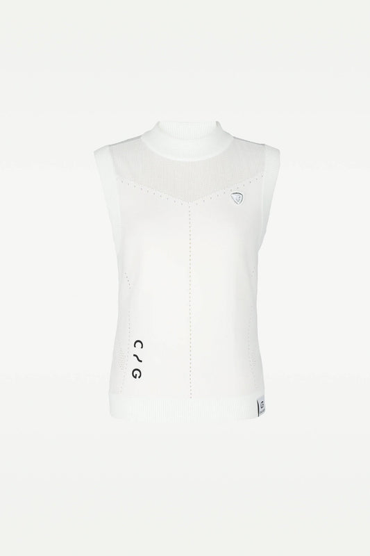 ホールガーメントサマーニットベスト CPGゴルフ ノースリーブ レディース ゴルフウェア