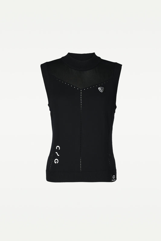 【9월 9일 이후 출하】 홀 가먼트 서머 니트 베스트