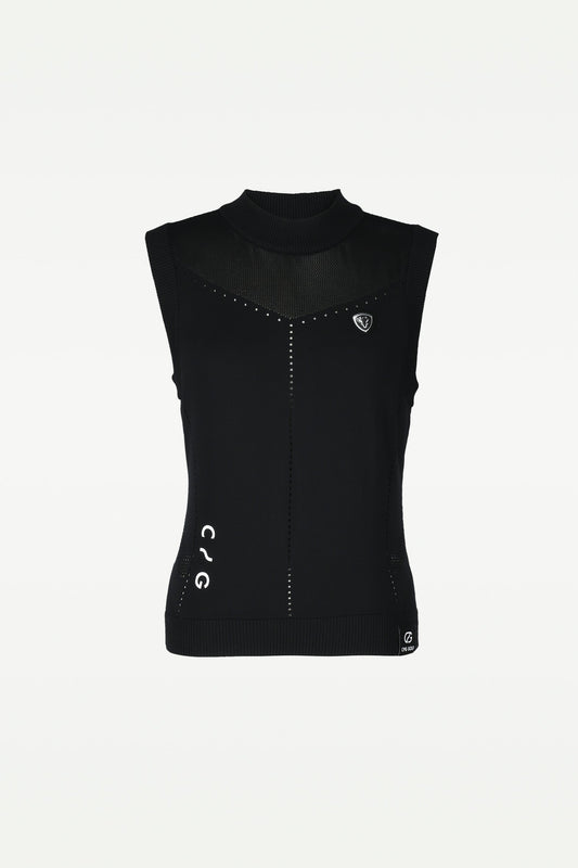 【9월 9일 이후 출하】 홀 가먼트 서머 니트 베스트