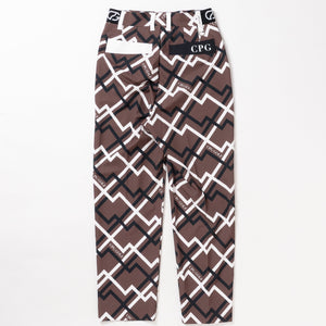 ジオメトリックプリントパンツ-SAMPLE-